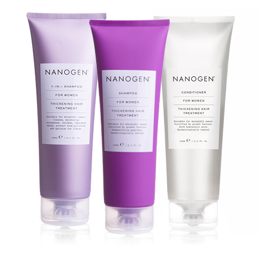 šampony a kondicionér Nanogen